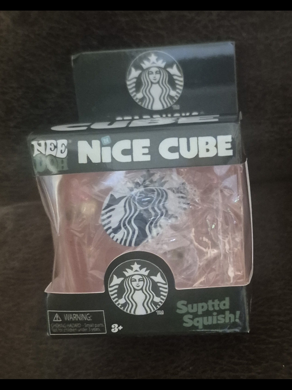 Starbucks Pink Nice Cube Squishy